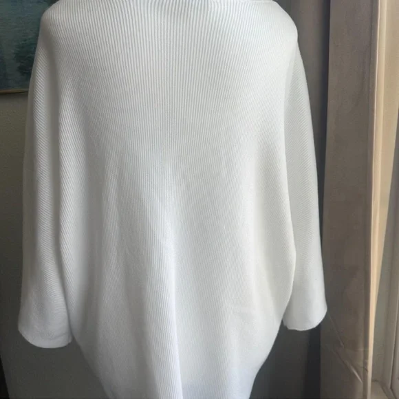 Liquid Batwing Knit Tunic Top Indie Sleaze Boho Chic Fairy Grunge Downtown Girl - Picture 4 of 8